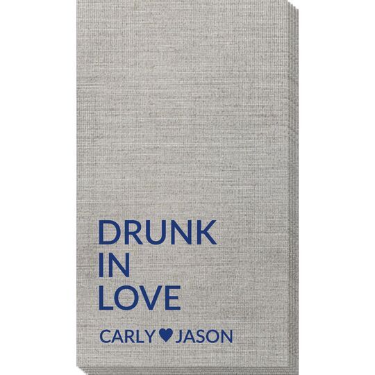 Drunk In Love Bamboo Luxe Guest Towels